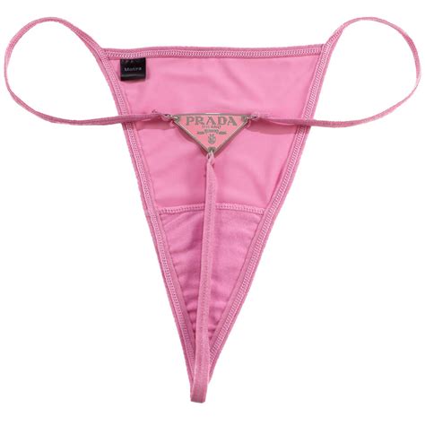 pink prada g string|Prada Thong Collection – My Next Fit.